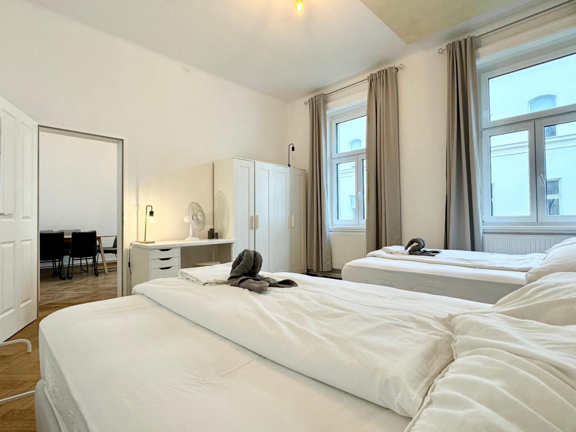 Luxury Apartment At Famous Vienna Kutschkermarkt Esterno foto
